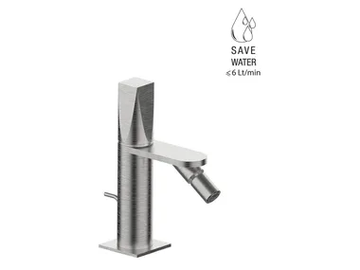 ALINE 49103 - Countertop stainless steel bidet mixer by Rubinetterie Frattini - view 2